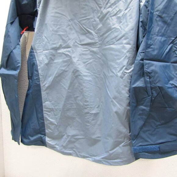 NEW MOUNTAIN EQUIPMENT Womens Zeno Packable Waterproof Jacket Stellar Blue Sz L - Picture 7 of 12